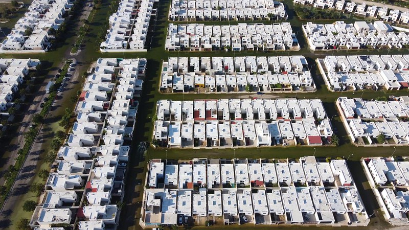 Pese a inundaciones, podrán seguir construyendo casas en Las Américas 